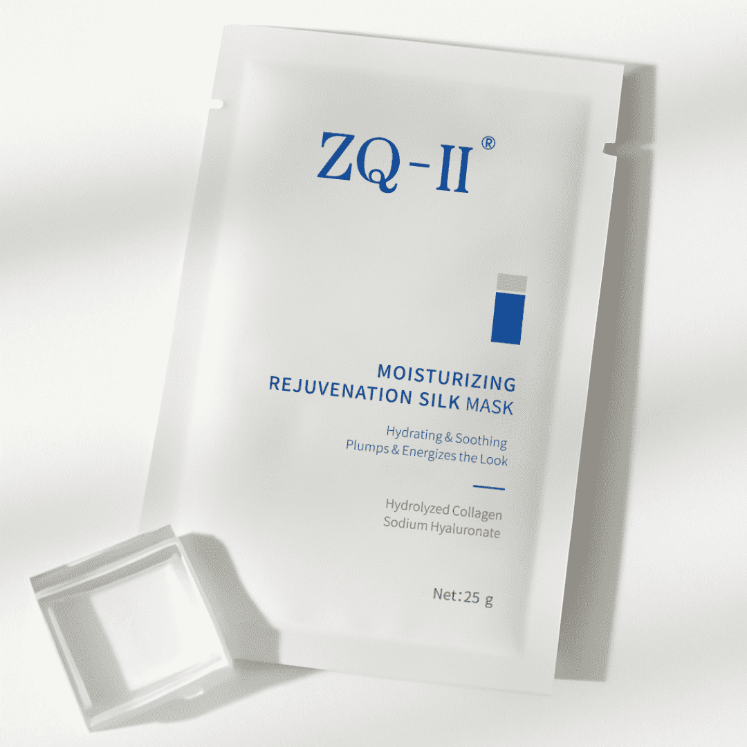 ZQ-II Moisturizing Rejuvenation Silk Mask: Letvægtshydrering og beroligende pleje af alle hudtyper