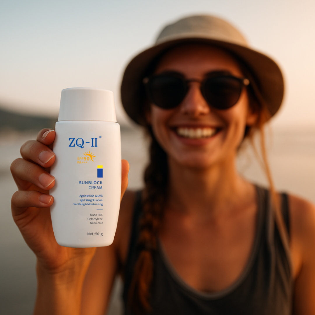 ZQ-II Sunblock Cream: Din daglige hudpleje essentiel-ikke kun om sommeren!
