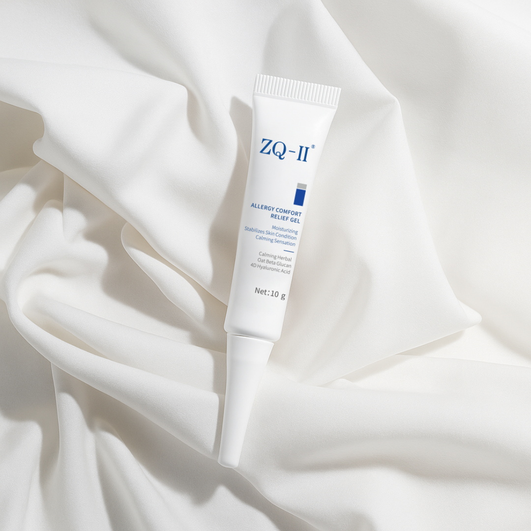Lindre følsom hud og sæsonbestemt dermatitis med ZQ-II Allergy Comfort Relief Gel