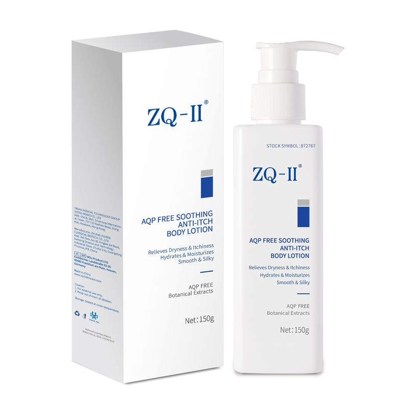 AQF gratis beroligende anti-kløe bodylotion